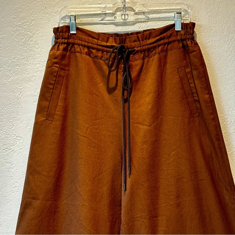 Roucha Penet Wide Leg Twill Cuffed Pant - Picture 6 of 12